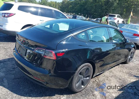 2021 Tesla Model 3 Standard Range Plus Rear-Wheel Drive from USA, damaged, VIN 5YJ3E1EA7MF084492
